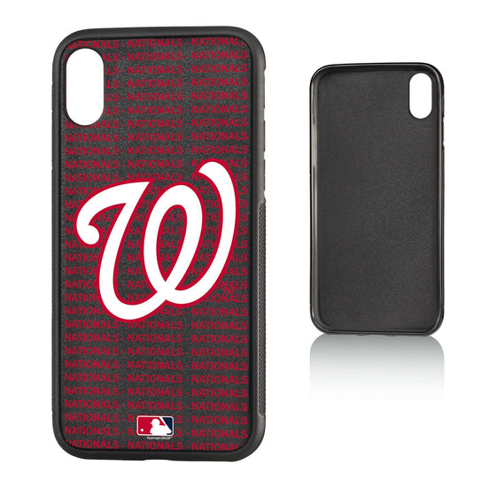 Washington Nationals Blackletter Bumper Case - 757 Sports Collectibles