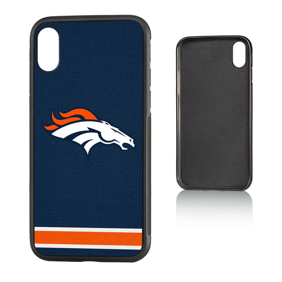 Denver Broncos Stripe Bumper Case - 757 Sports Collectibles