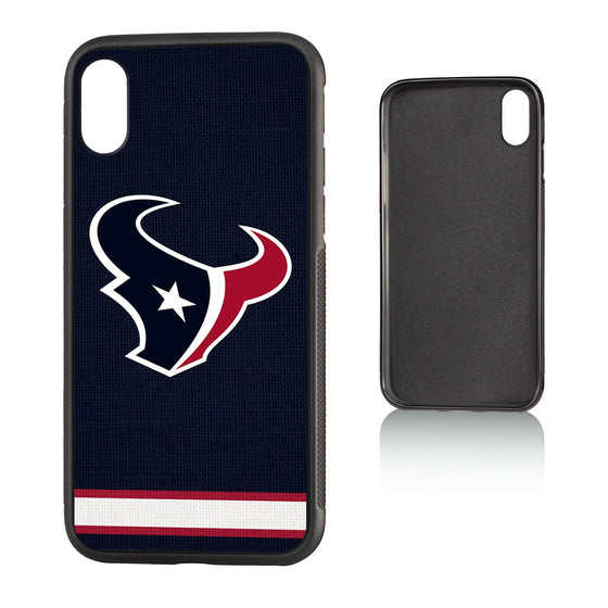 Houston Texans Stripe Bumper Case - 757 Sports Collectibles