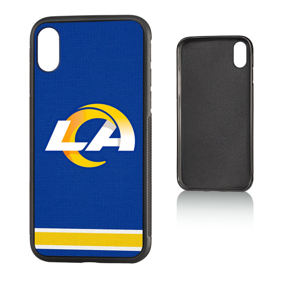 Los Angeles Rams Stripe Bumper Case - 757 Sports Collectibles