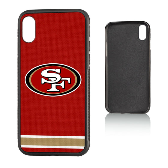 San Francisco 49ers Stripe Bumper Case - 757 Sports Collectibles