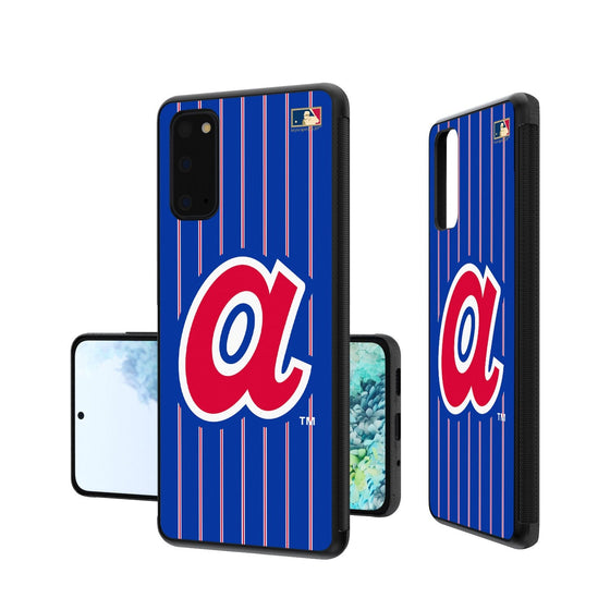 Atlanta Braves 1972-1980 - Cooperstown Collection Pinstripe Bumper Case - 757 Sports Collectibles