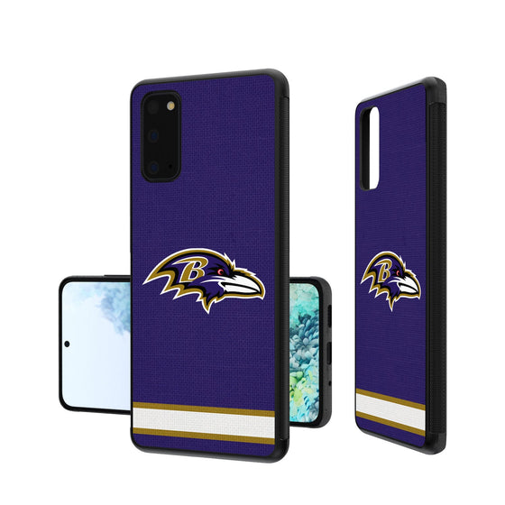 Baltimore Ravens Stripe Bumper Case - 757 Sports Collectibles