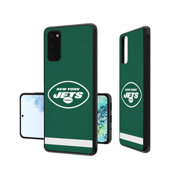 New York Jets Stripe Bumper Case - 757 Sports Collectibles