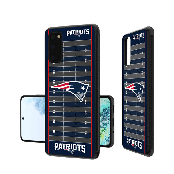 New England Patriots Football Field Bumper Case - 757 Sports Collectibles