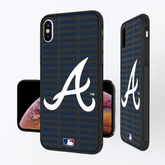 Atlanta Braves Blackletter Bumper Case - 757 Sports Collectibles