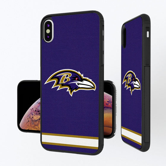 Baltimore Ravens Stripe Bumper Case - 757 Sports Collectibles