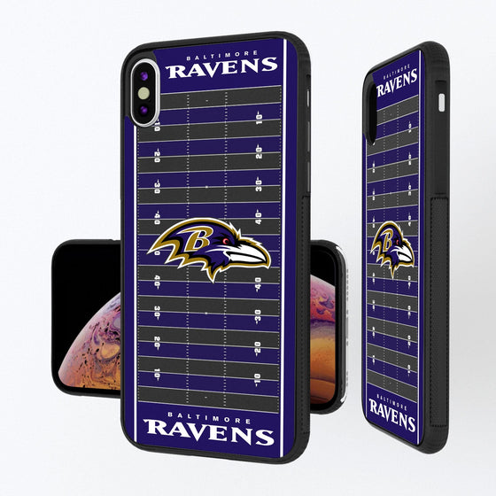 Baltimore Ravens Football Field Bumper Case - 757 Sports Collectibles