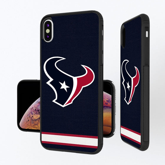 Houston Texans Stripe Bumper Case - 757 Sports Collectibles