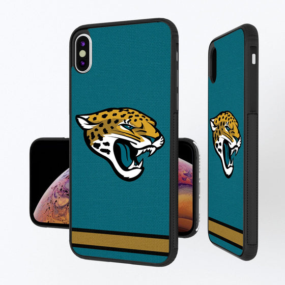 Jacksonville Jaguars Stripe Bumper Case - 757 Sports Collectibles