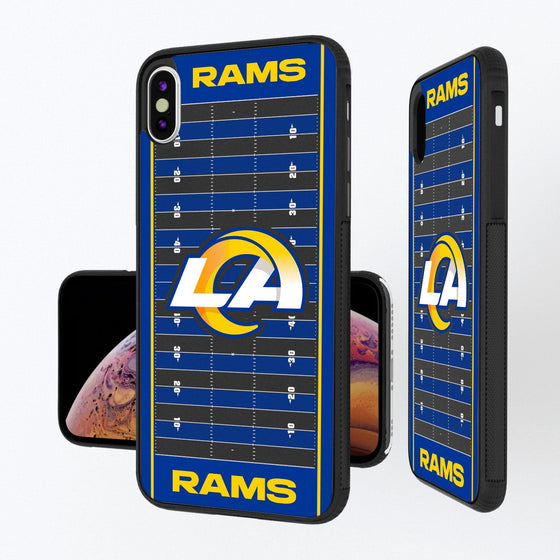 Los Angeles Rams Football Field Bumper Case - 757 Sports Collectibles