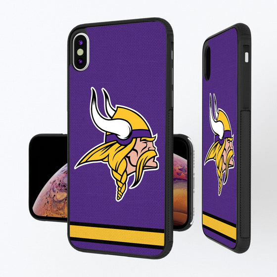 Minnesota Vikings Stripe Bumper Case - 757 Sports Collectibles