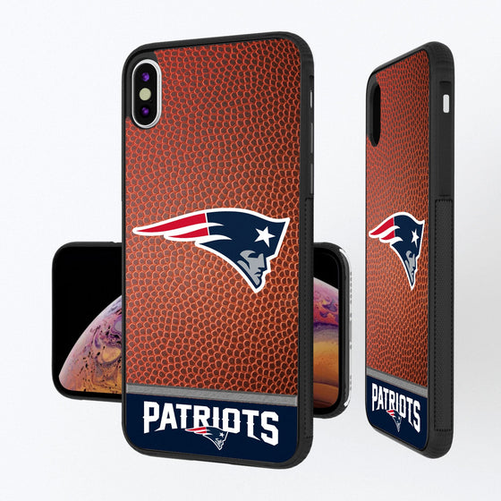 New England Patriots Football Wordmark Bumper Case - 757 Sports Collectibles