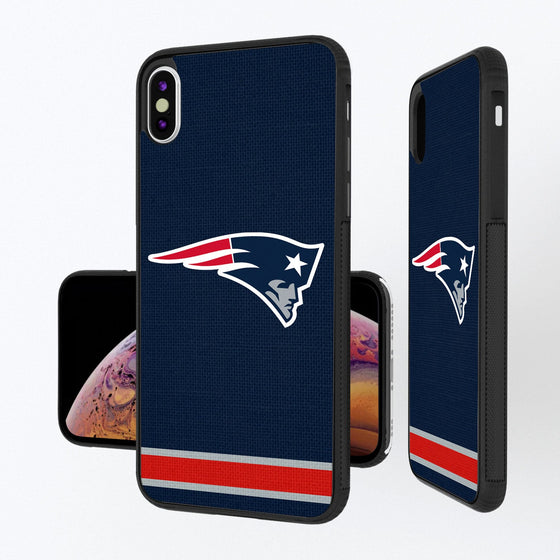 New England Patriots Stripe Bumper Case - 757 Sports Collectibles