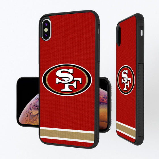 San Francisco 49ers Stripe Bumper Case - 757 Sports Collectibles