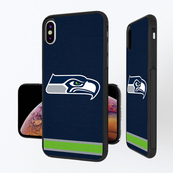 Seattle Seahawks Stripe Bumper Case - 757 Sports Collectibles