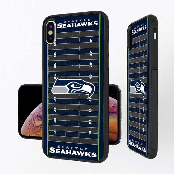 Seattle Seahawks Football Field Bumper Case - 757 Sports Collectibles