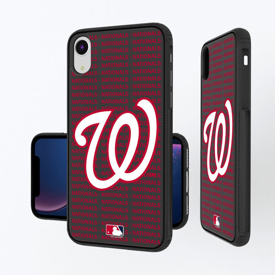 Washington Nationals Blackletter Bumper Case - 757 Sports Collectibles