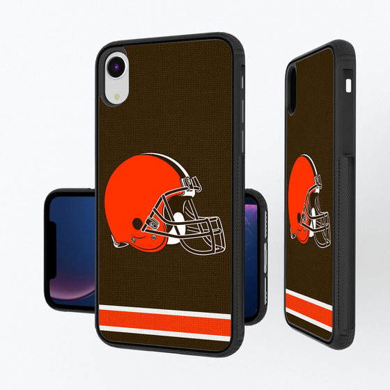 Cleveland Browns Stripe Bumper Case - 757 Sports Collectibles