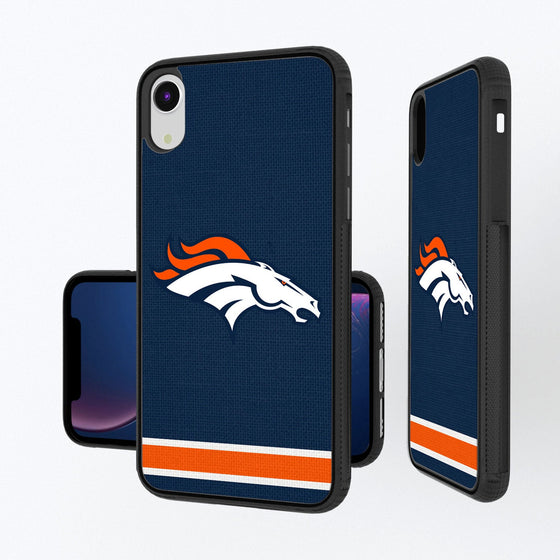 Denver Broncos Stripe Bumper Case - 757 Sports Collectibles