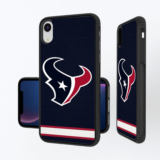 Houston Texans Stripe Bumper Case - 757 Sports Collectibles