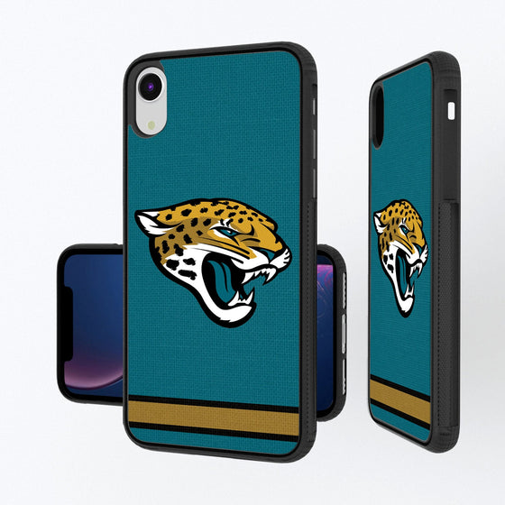 Jacksonville Jaguars Stripe Bumper Case - 757 Sports Collectibles