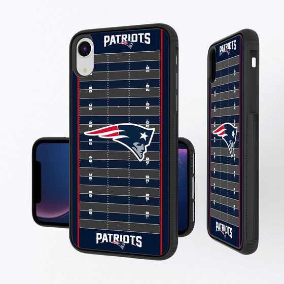 New England Patriots Football Field Bumper Case - 757 Sports Collectibles