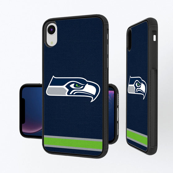 Seattle Seahawks Stripe Bumper Case - 757 Sports Collectibles