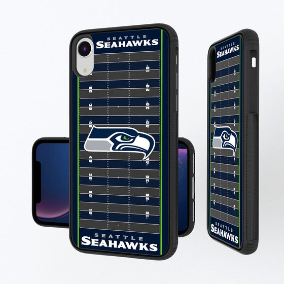 Seattle Seahawks Football Field Bumper Case - 757 Sports Collectibles