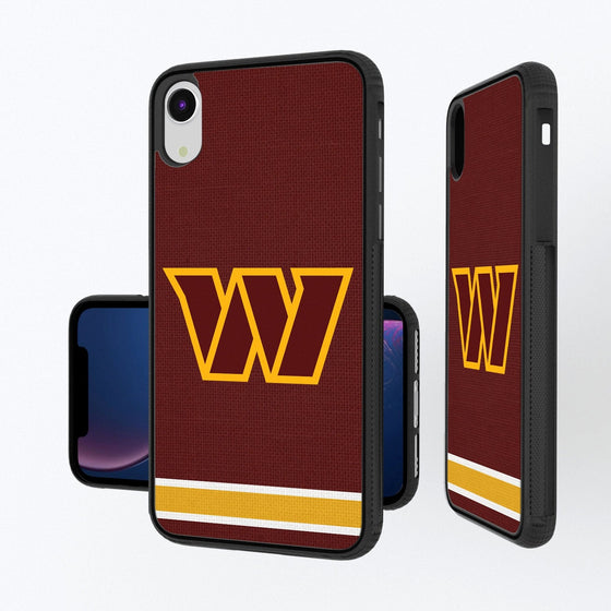 Washington Commanders Stripe Bumper Case - 757 Sports Collectibles