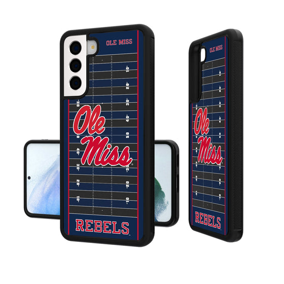 Mississippi Ole Miss Rebels Football Field Bumper Case-1