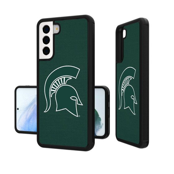 Michigan State Spartans Solid Bumper Case-1