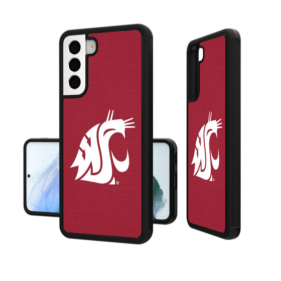 Washington State Cougars Solid Bumper Case-1