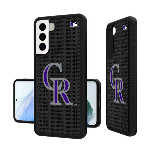 Colorado Rockies Blackletter Bumper Case - 757 Sports Collectibles