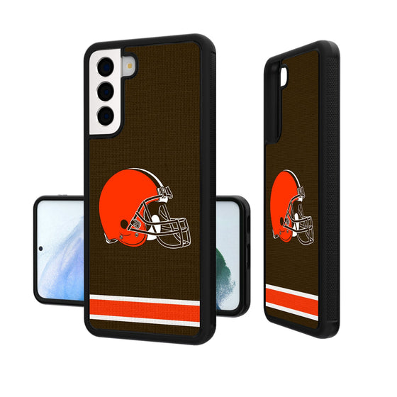 Cleveland Browns Stripe Bumper Case - 757 Sports Collectibles