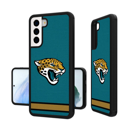 Jacksonville Jaguars Stripe Bumper Case - 757 Sports Collectibles