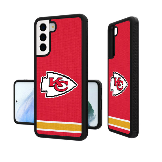 Kansas City Chiefs Stripe Bumper Case - 757 Sports Collectibles