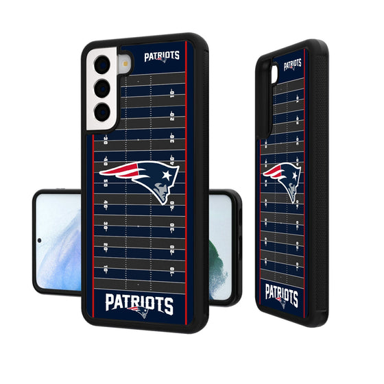 New England Patriots Football Field Bumper Case - 757 Sports Collectibles