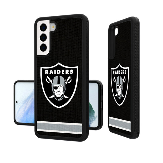 Las Vegas Raiders Stripe Bumper Case - 757 Sports Collectibles