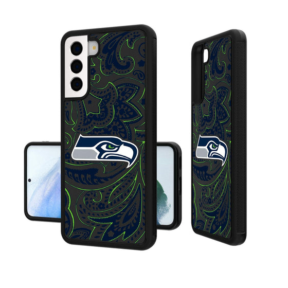 Seattle Seahawks Paisley Bump Case-1