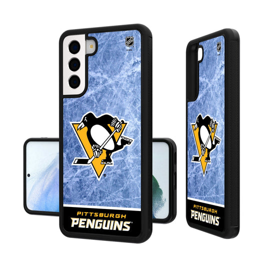 Pittsburgh Penguins Ice Wordmark Bumper Case-1