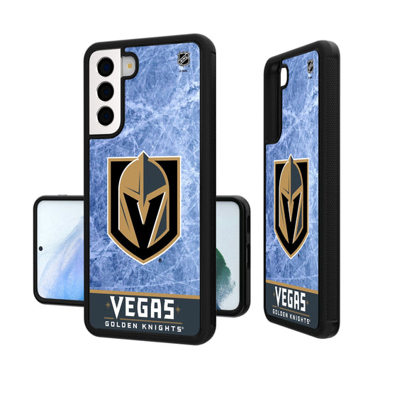 Vegas Golden Knights Ice Wordmark Bumper Case-1