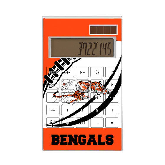 Cincinnati Bengals Passtime Desktop Calculator - 757 Sports Collectibles