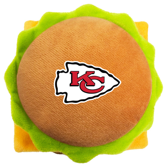 Kansas City Chiefs Hamburger Toy by Pets First