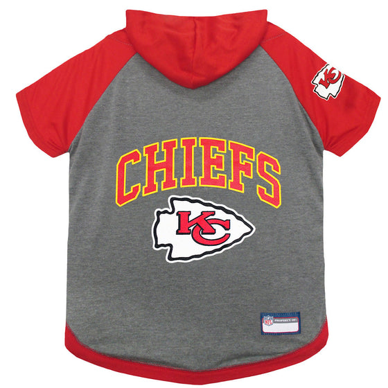 Kansas City Chiefs Hoody Dog Tee by Pets First