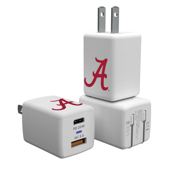 Alabama Crimson Tide Insignia USB A/C Charger-0