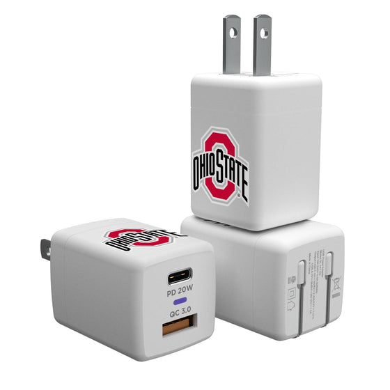 Ohio State Buckeyes Insignia USB-C Charger-0