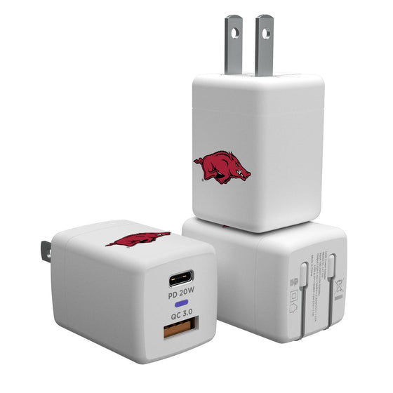 Arkansas Razorbacks Insignia USB-C Charger-0