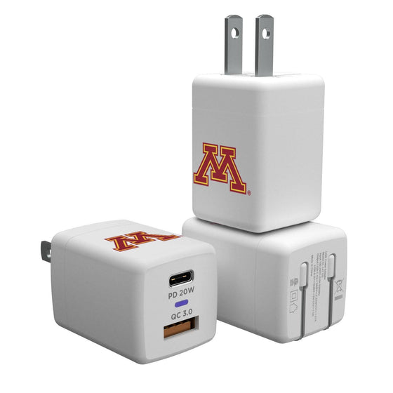 Minnesota Golden Gophers Insignia USB A/C Charger-0