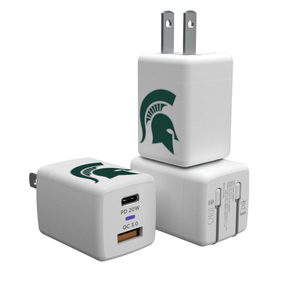 Michigan State Spartans Insignia USB-C Charger-0